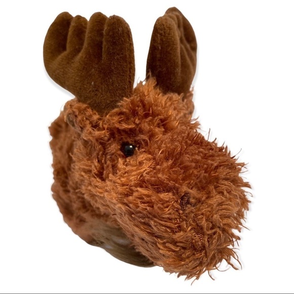 Gund Morie Jr. Standing Moose Stuffed Animal Plush 8" Brown MINT Tag - Picture 3 of 11